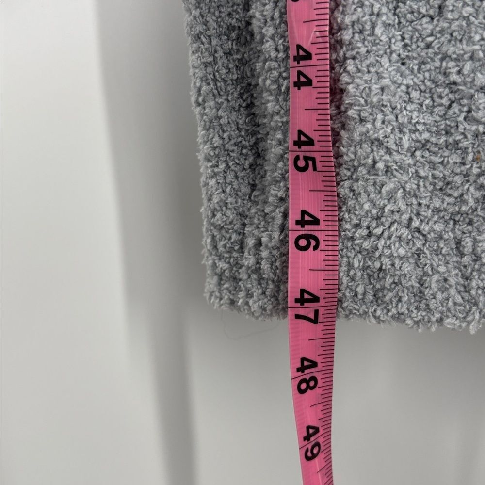 Pottery Barn Teddy Robe Grey Size Large - Picture 11 of 13